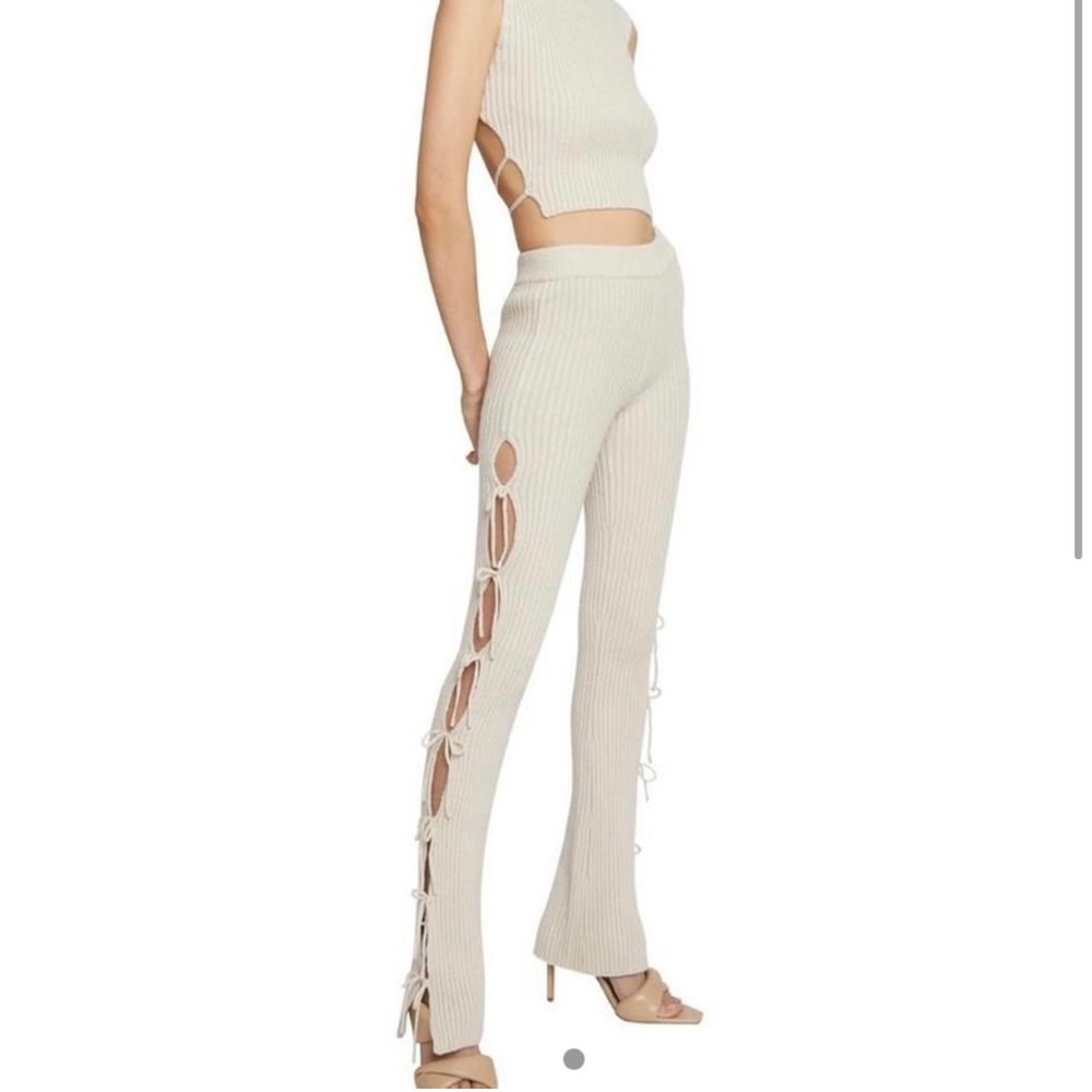 Danielle Guizio Rib Knit Set - Picture 2 of 2